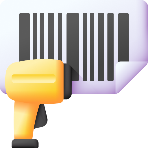 Vision barcode scan logo